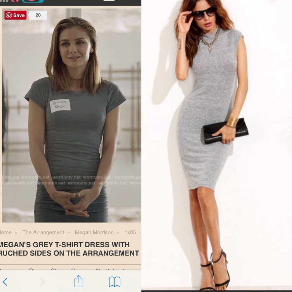 Sexy Bodycon Mock Neck Midi Dress - Picture 1 of 7